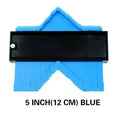Contour Gauge Profile Duplicator – Ergonomic Woodworking Tool Contour Profile Gauge SPOT 5 inch Blue