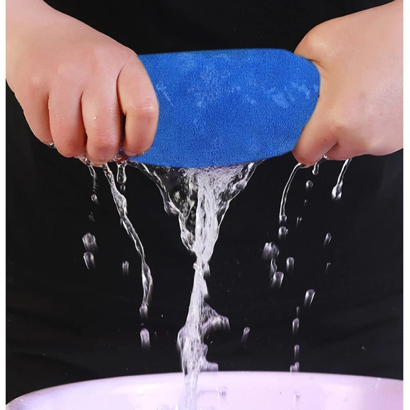 5-Pack Dual-Sided Coral Fleece Cleaning Cloths | Lint-Free Cleaning Cloths Set SPOT