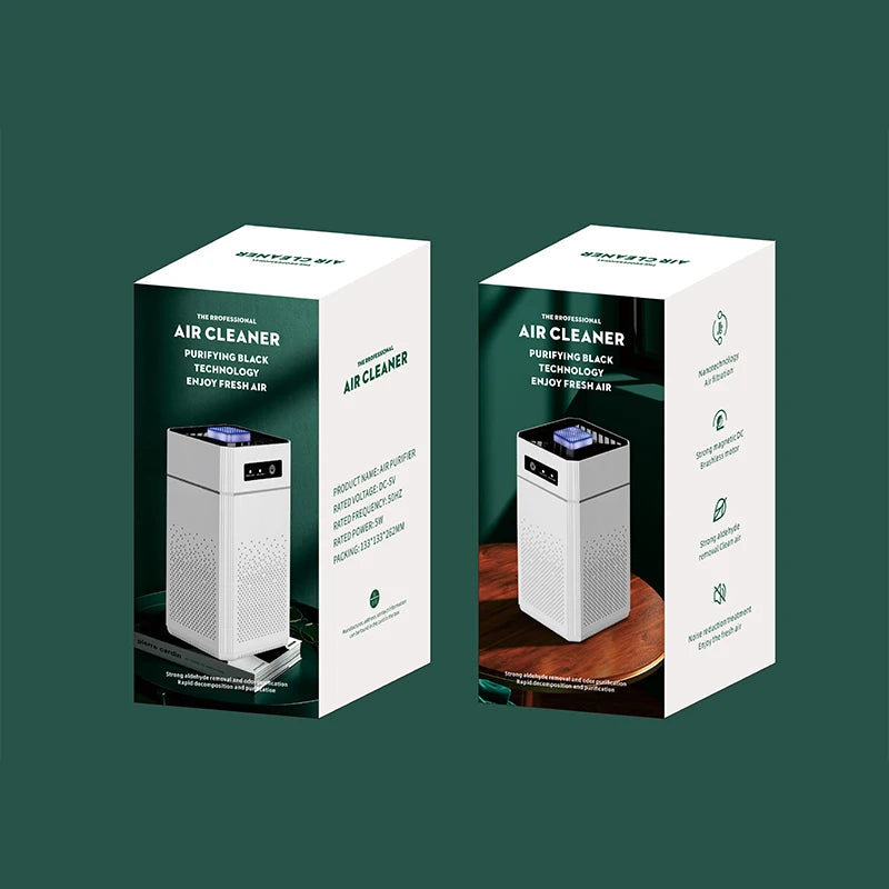 NOCCLILI H13 HEPA Negative Ion Air Purifier – Silent Portable Air Purifier SPOT