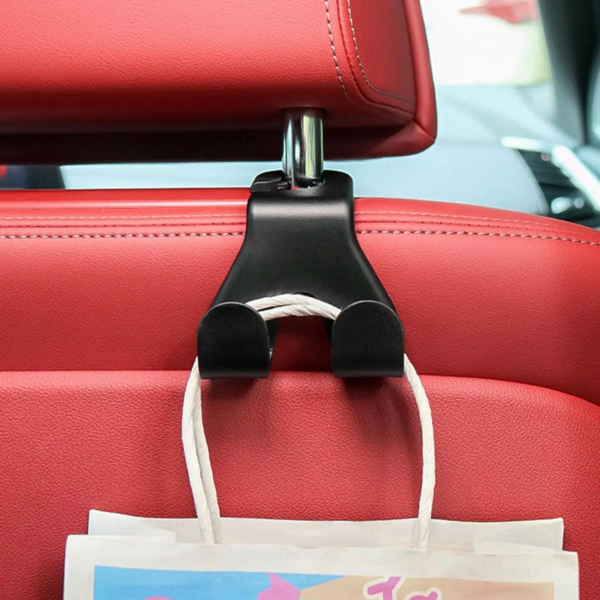 Car Seat Back Hook – Phone Holder & Multi-Use Organizer Car Seat Hook SPOT