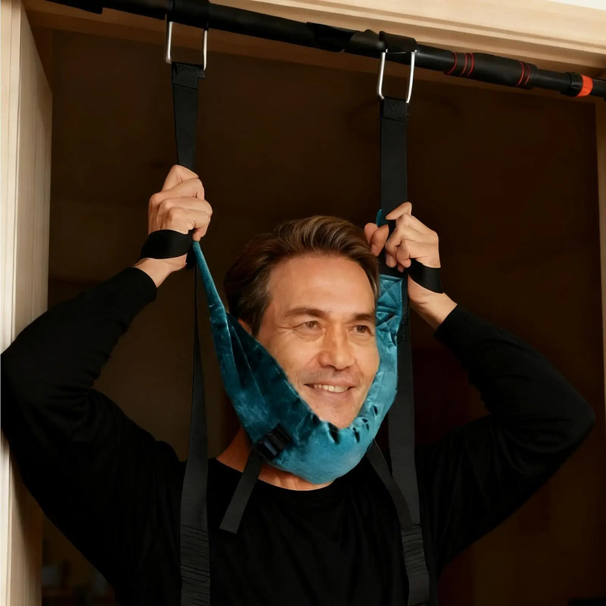Portable Soft Cervical Traction Device – Adjustable Neck Stretcher Cervical Traction Device SPOT