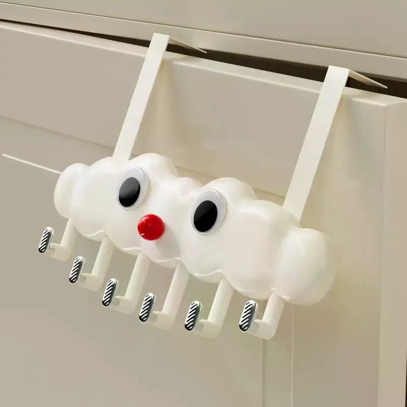 Cloud Shape Over-Door Hook – No-Drill Wall Hanger & Rack Over-Door Hook SPOT