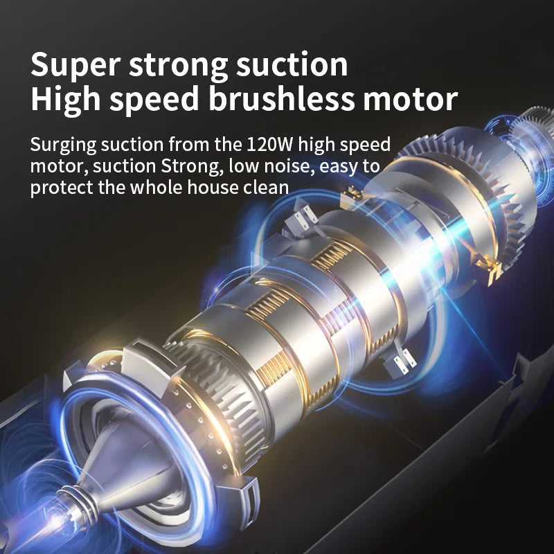DUTRIEUX Wireless Handheld Vacuum – Multifunctional Mop & Dust Remover Handheld Vacuum Cleaner SPOT