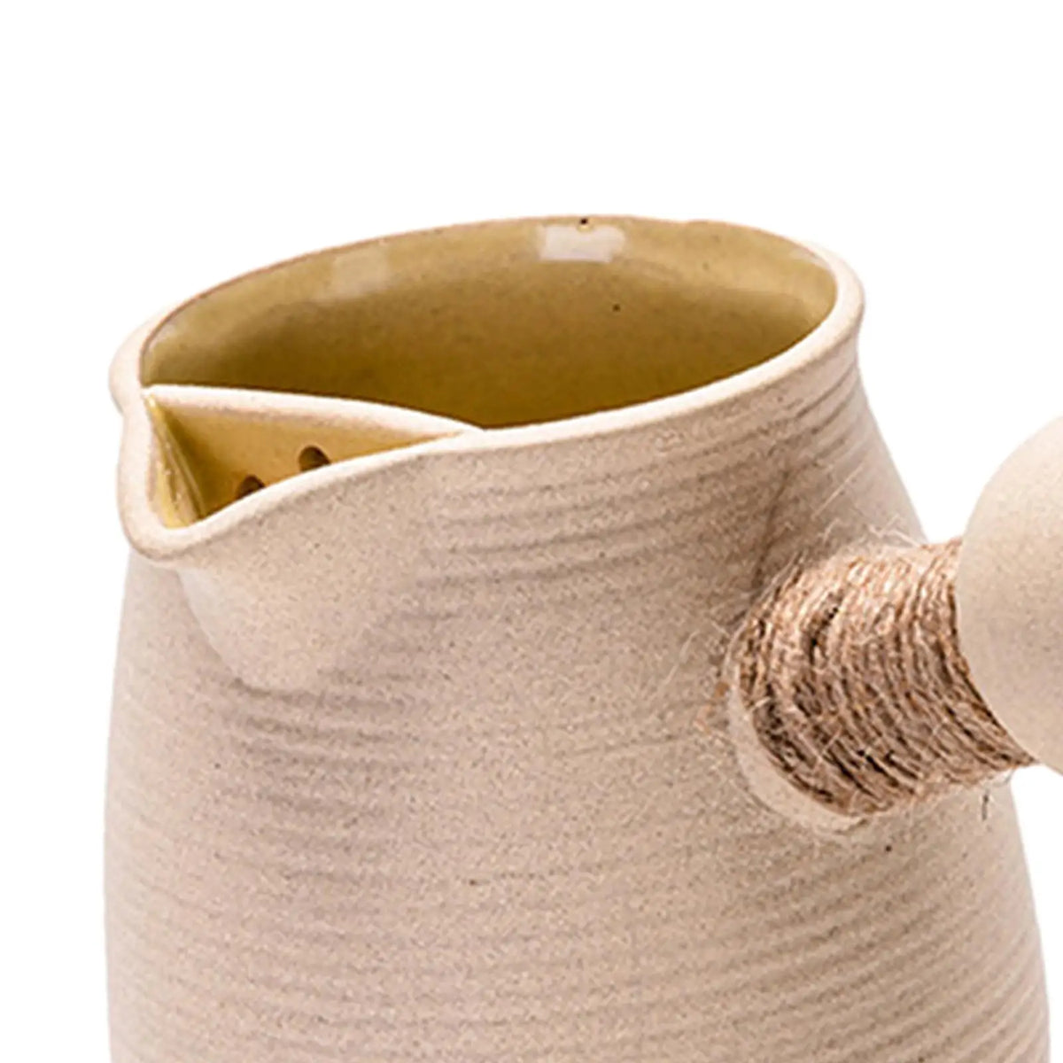 Ceramic Porcelain Teapot with Side Handle & Built-In Strainer Ceramic Teapot SPOT