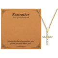 Virgin Mary Zirconia Cross Necklace – Hypoallergenic Gold Gift Pendant Necklace SPOT 1PNB-167G-CD-331