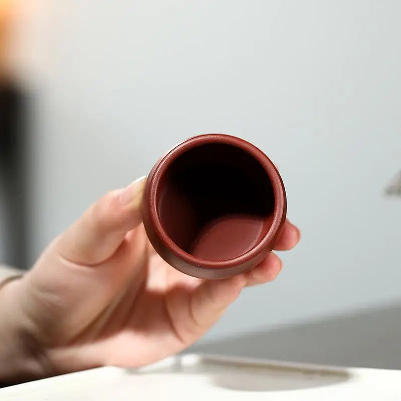 Handmade Yixing Purple Clay Teacup – BPA-Free Zisha Cup Zisha Teacup SPOT