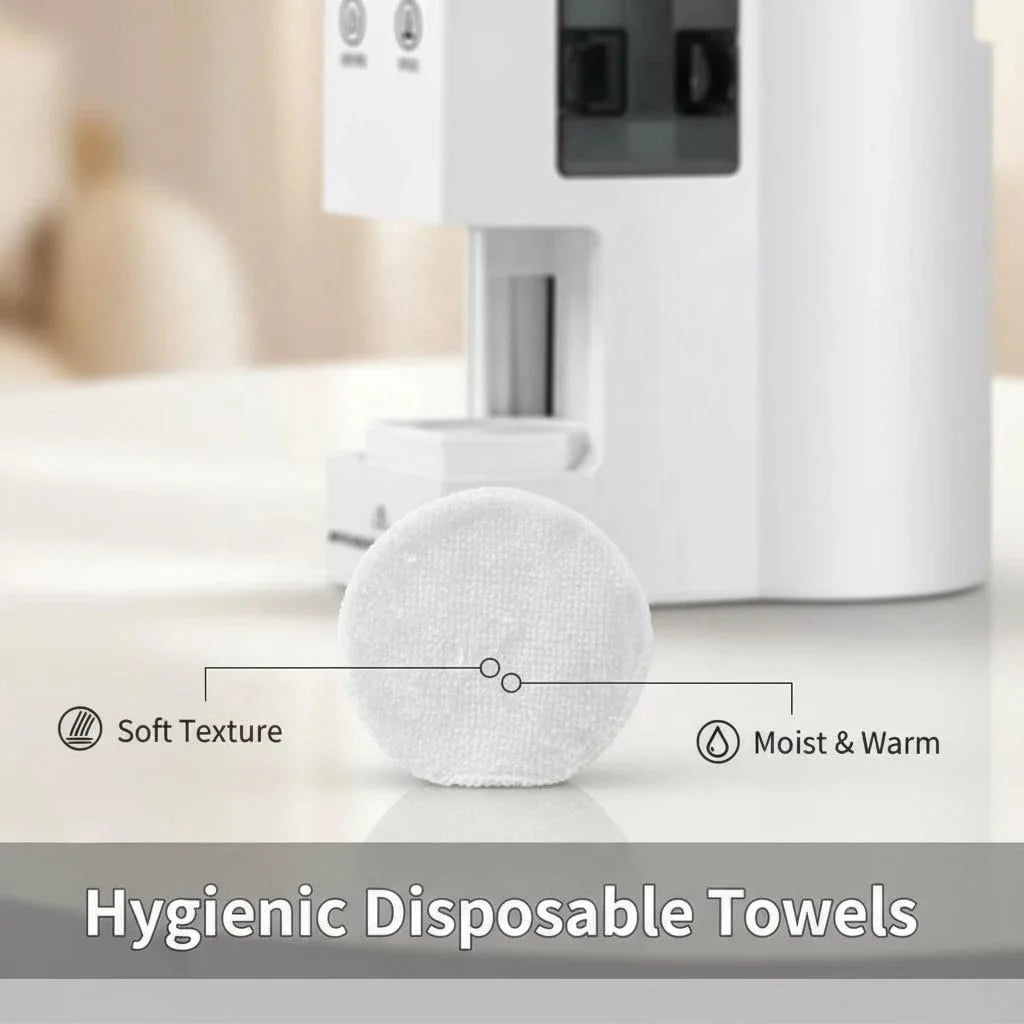 Portable Electric Face Towel Steamer – 5-Second Heating Electric Towel Steamer SPOT