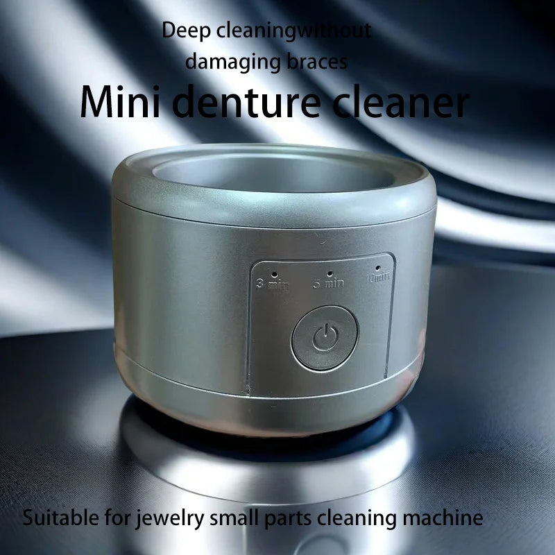 Ultrasonic Denture & Retainer Cleaner | USB Electric Machine Ultrasonic Dental Cleaner SPOT