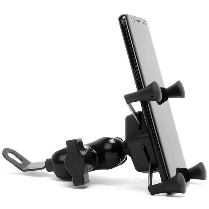 360° Motorcycle Phone Mount – Rearview Mirror Holder Motorcycle Phone Mount SPOT