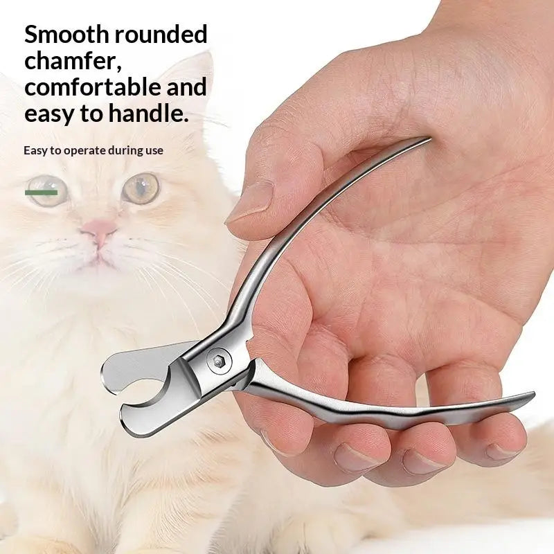 HUXUAN Pet Nail Clippers – Sharp Stainless Steel Dog & Cat Pet Nail Clippers SPOT