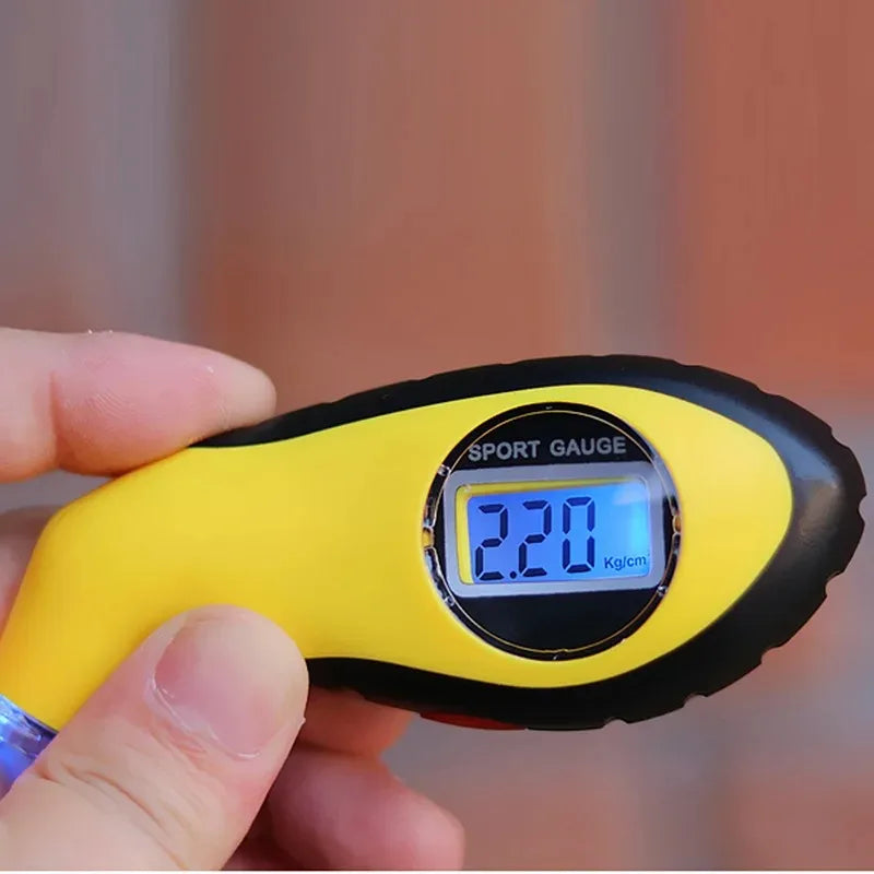 Digital Tyre Pressure Gauge 0–150 PSI LCD | Car Bike Truck Tyre Pressure Gauge SPOT Default Title
