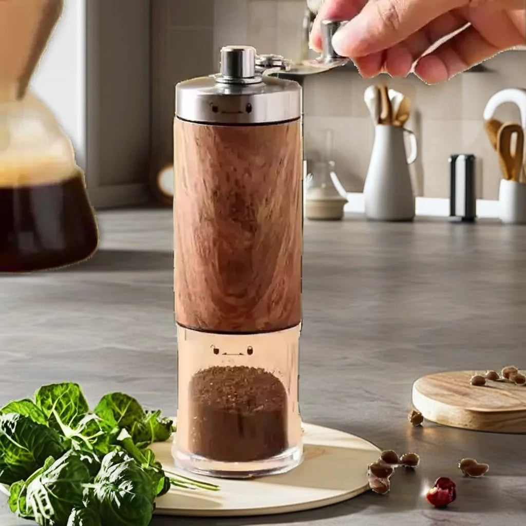 DUTRIEUX Manual Coffee Grinder – 304 Stainless Steel, 30g Manual Coffee Grinder SPOT