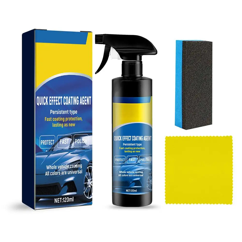 Nano Car Coating Spray 120ml – Wax Polish & Waterless Wash Car Coating Spray SPOT 120ml