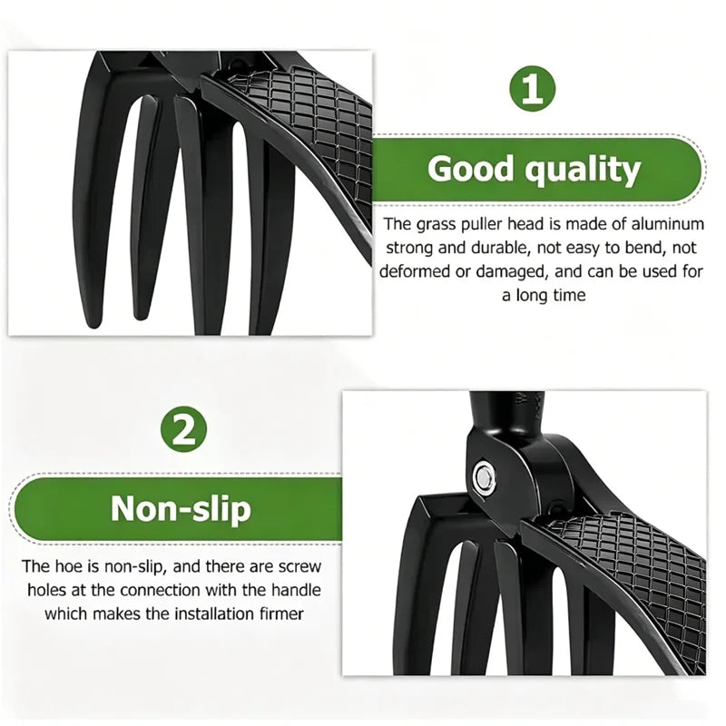 Stand-Up Weed Puller Replacement Claw Head | Metal Garden Tool Weeder Replacement Head SPOT