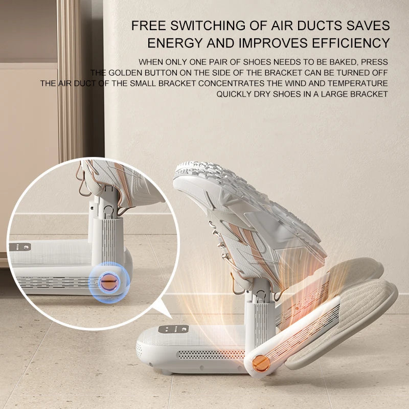 DUTRIEUX Portable Electric Shoe Dryer with Timer & Deodorizer Electric Shoe Dryer SPOT