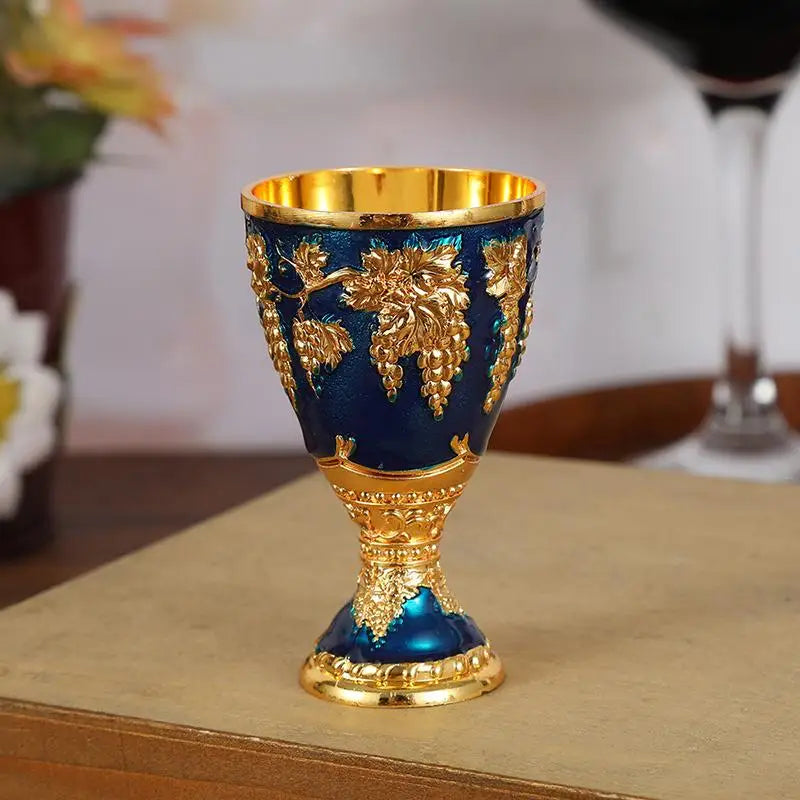 Vintage Alloy Mini Liquor Glass – 30ml European Chalice Mini Liquor Glass SPOT 6
