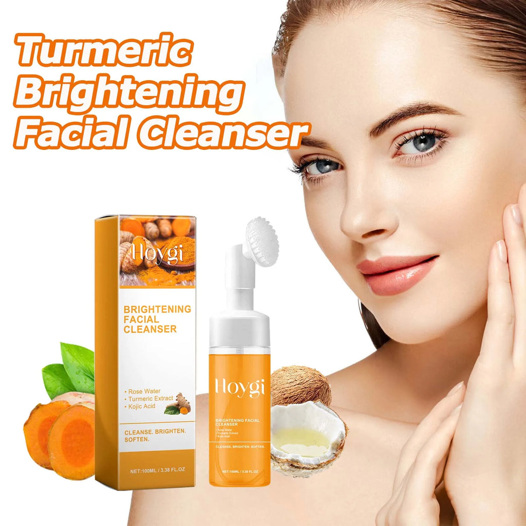 Hoygi Turmeric & Kojic Acid Foaming Facial Cleanser 100ml Foaming Facial Cleanser SPOT