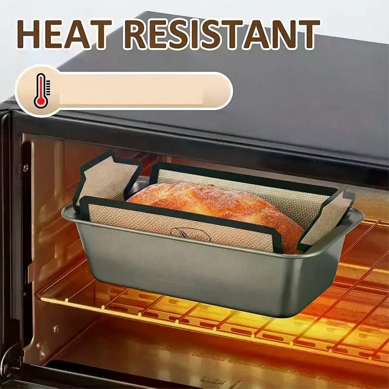 Reusable Silicone Bread Loaf Pan Liner – Nonstick, 9 Inch Loaf Pan Liner SPOT