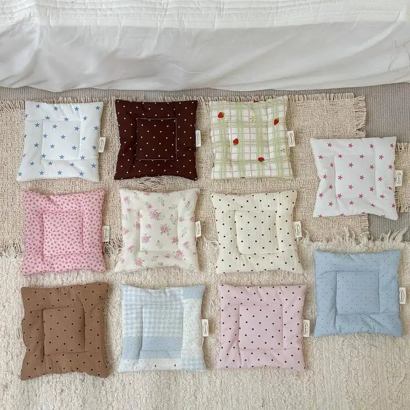 Vintage Floral Quilted Cotton Coasters – Cottagecore Cup Mat Quilted Cotton Coaster SPOT