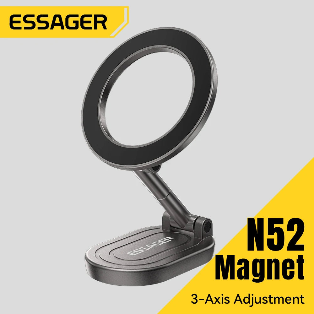 Essager Foldable Magnetic Phone Stand – MagSafe & Universal Magnetic Phone Stand SPOT