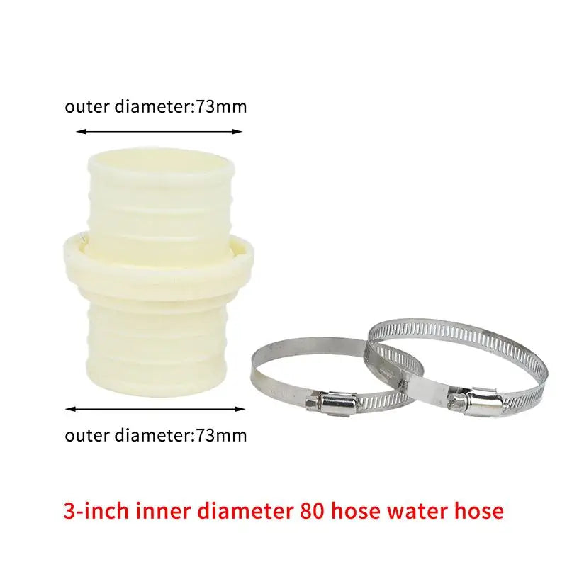 Garden Hose Quick Connector – ABS Irrigation Adapter 1/2 to 1" Irrigation Hose Connector SPOT 3 Inch