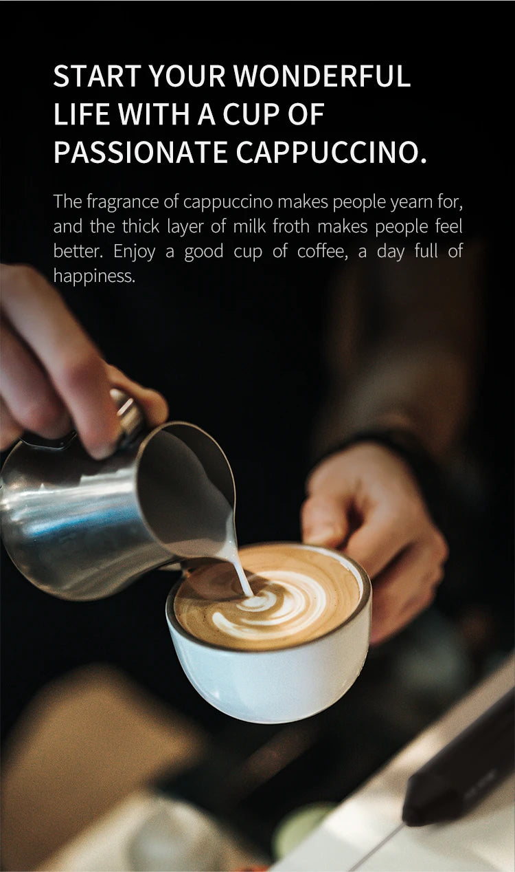 Portable Handheld Electric Milk Frother – Battery-Operated Handheld Milk Frother SPOT
