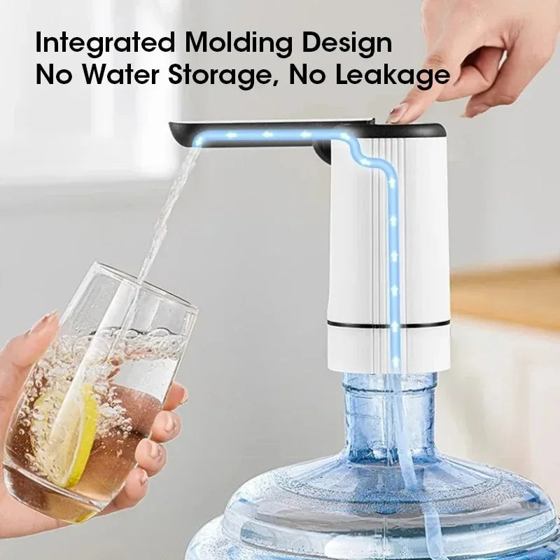 USB Electric Foldable Water Pump Dispenser for Bottles Water Pump Dispenser SPOT