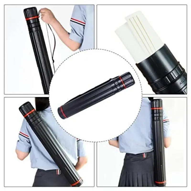 Telescopic Blueprint Art Storage Tube – Adjustable & Waterproof Document Storage Tube SPOT