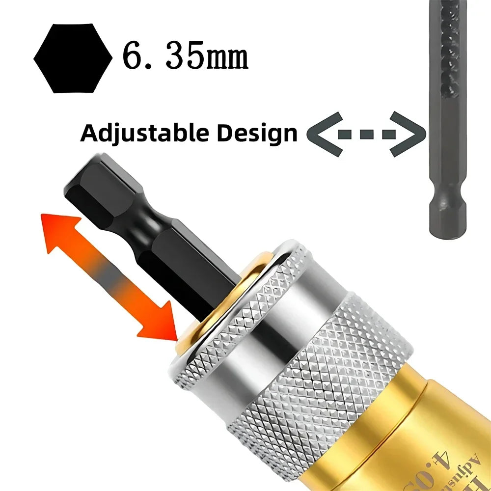 Drill-Powered Wire Stripper – Adjustable Aluminum Alloy Tool Wire Stripper Tool SPOT