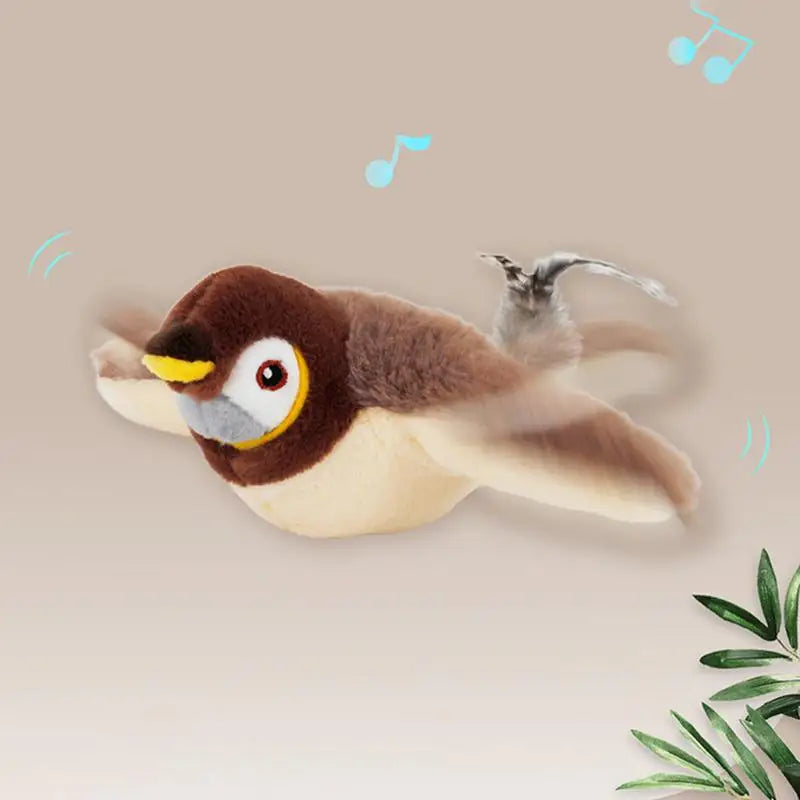 Interactive Chirping Flapping Bird Cat Toy – USB Rechargeable Interactive Cat Toy SPOT Default Title