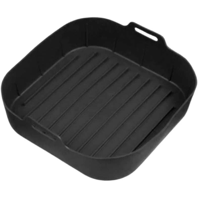 Round Silicone Air Fryer Liner – Reusable Non-Stick Baking Mat Silicone Baking Liner SPOT