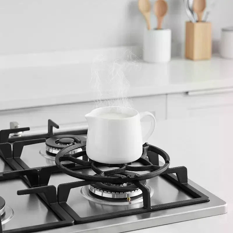 Cast Iron Gas Stove Wok Ring – Universal Non-Slip Cooktop Stand Wok Ring Stand SPOT