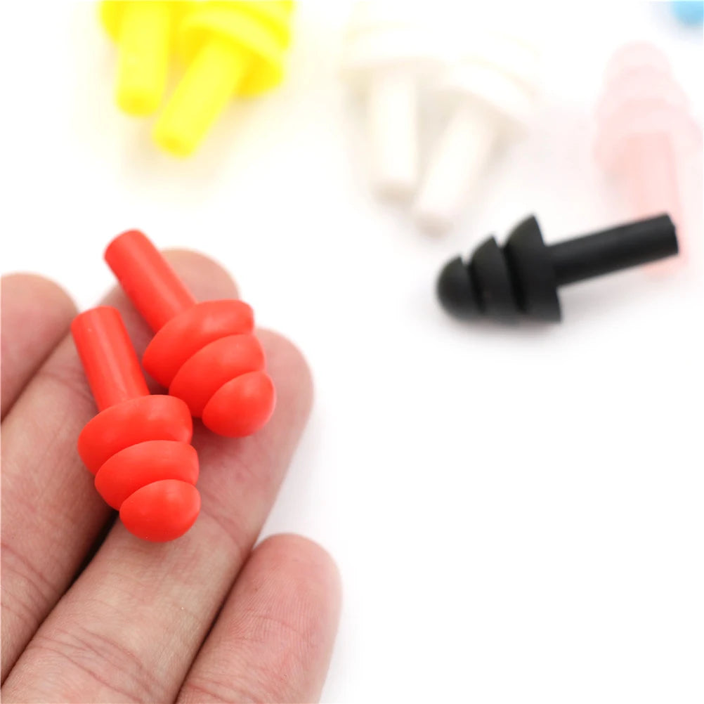 20-Pack Silicone Earplugs – Noise Blocking for Sleep & Study Silicone Earplugs SPOT