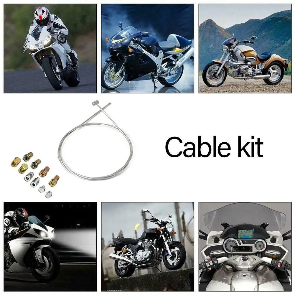 Universal Motorcycle Emergency Cable Repair Kit – Clutch & Throttle Motorcycle Cable Repair Kit SPOT