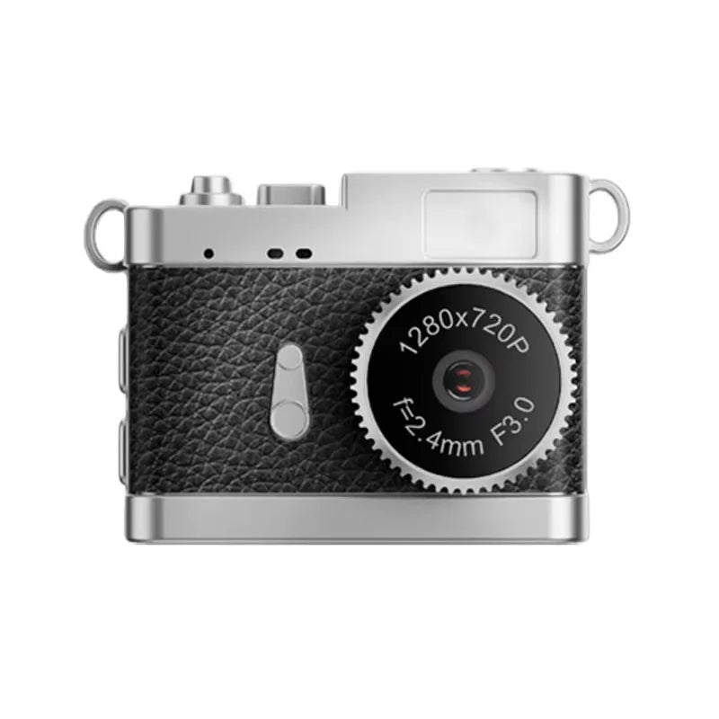Mini 1080P HD Retro Digital Pocket Camera – Compact Camcorder Digital Pocket Camera SPOT black