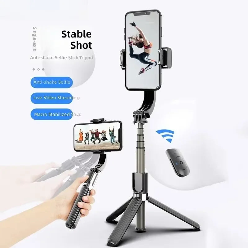 Selfie Stick Tripod & Gimbal Stabilizer with Wireless Remote Smartphone Gimbal Tripod SPOT