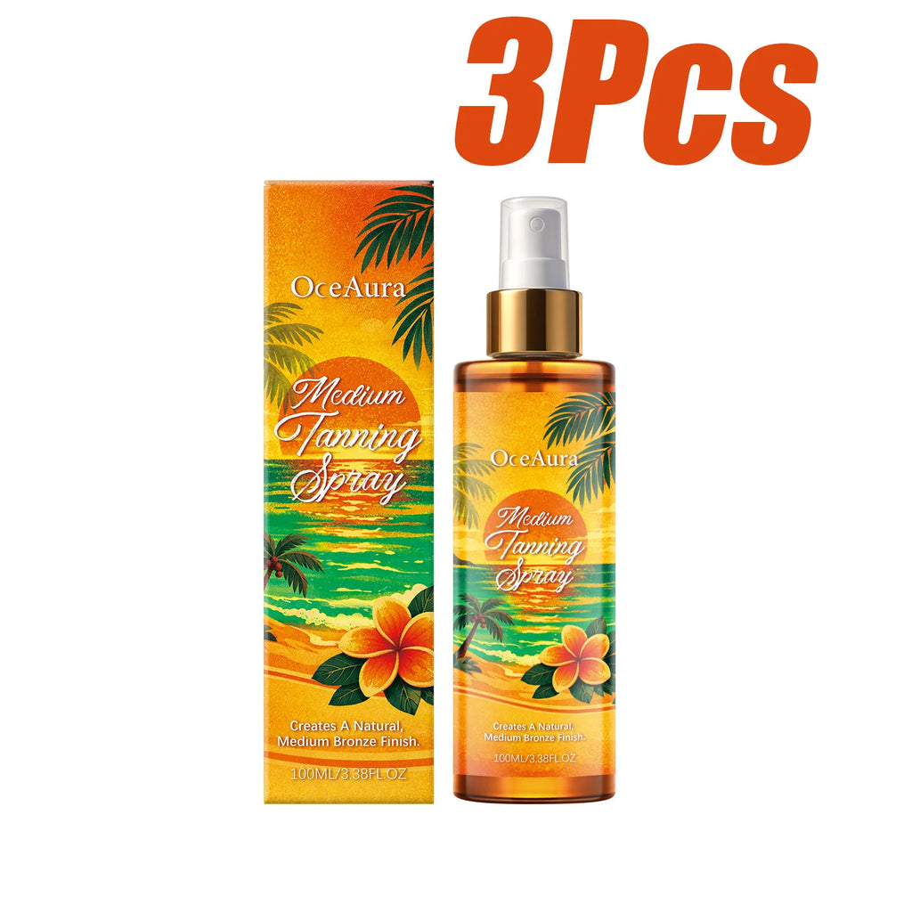OceAura Self Tanning Spray – Sunless Tanner for Body & Face Self Tanning Spray SPOT 3 x 100ml Boxed