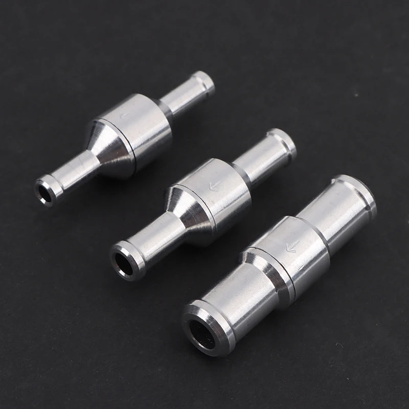 Aluminium One-Way Fuel Check Valve 6–12mm | Petrol & Diesel Fuel Check Valve SPOT