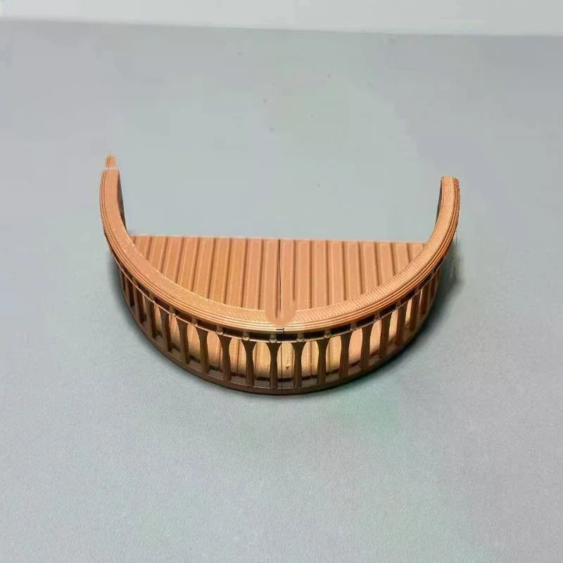 Dollhouse Wall-Mounted Storage Rack – European Mini Cabinet Dollhouse Accessory SPOT