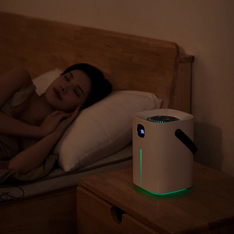 2L Wireless Rechargeable Desktop Humidifier – Dual Spray Nozzle Ultrasonic Humidifier SPOT
