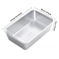 Stainless Steel Food Storage Container with Magnetic Lid Food Storage Container SPOT 1pc