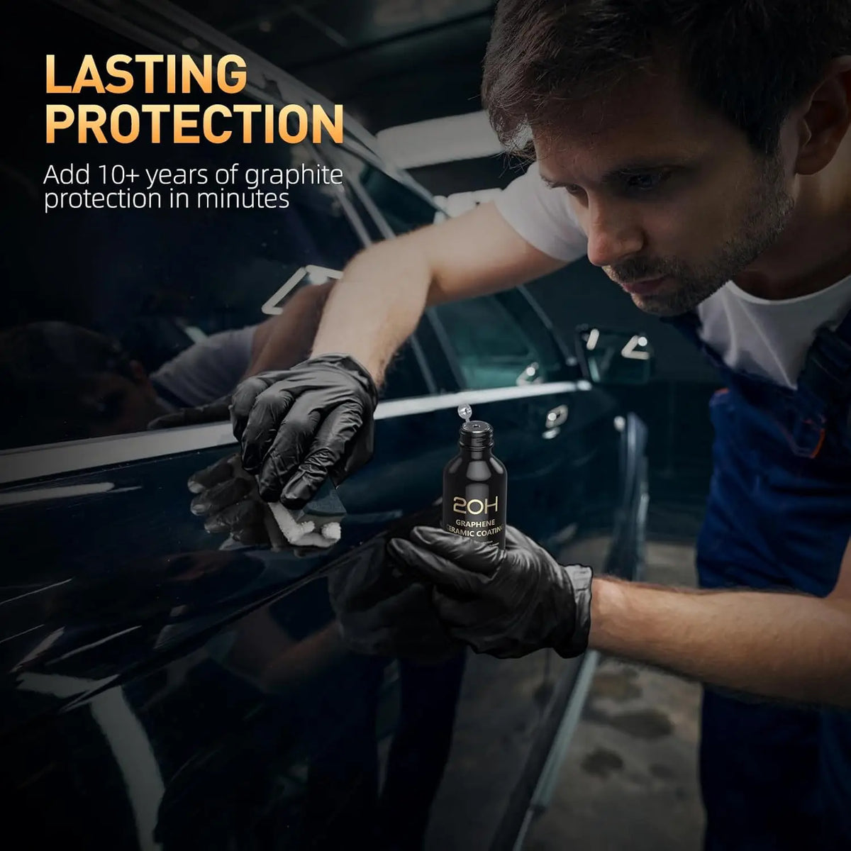 GLASKLARE 20H Graphene Ceramic Car Coating – 10+ Year Protection Ceramic Car Coating SPOT