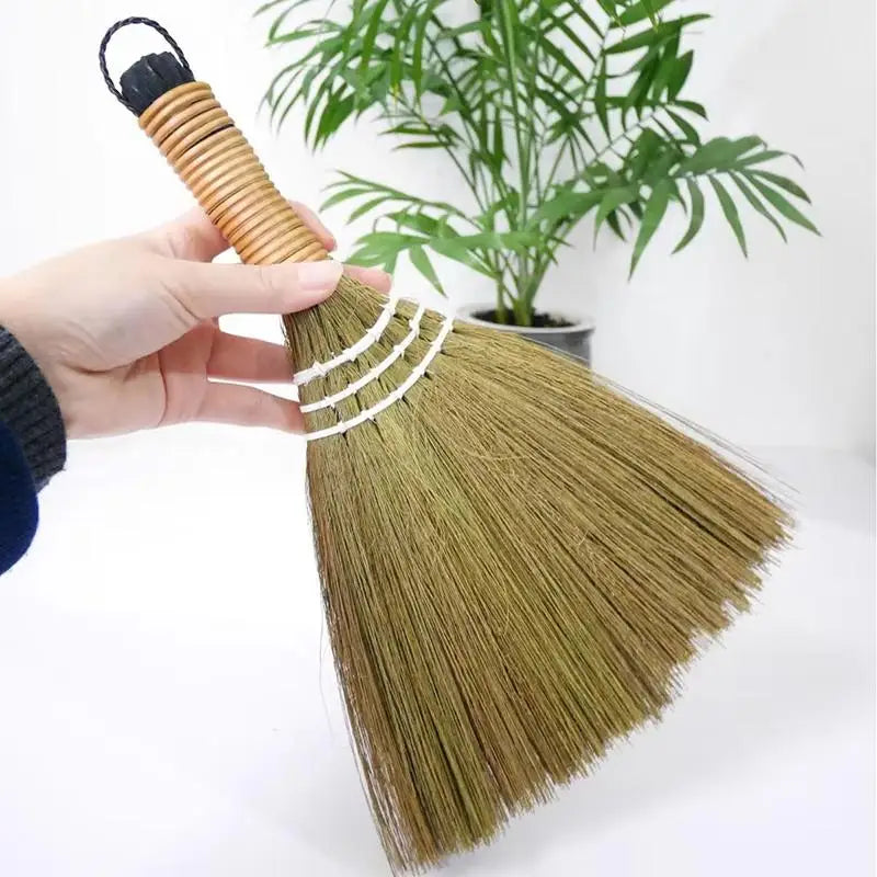 Handmade Miscanthus Natural Broom – Eco-Friendly Sweeper Natural Broom SPOT Default Title