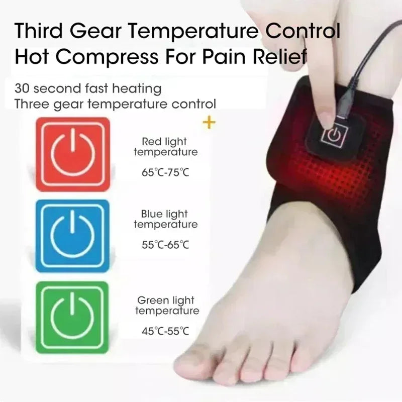 Electric Heated Compression Brace – Knee, Wrist, Ankle & Neck Heated Compression Brace SPOT