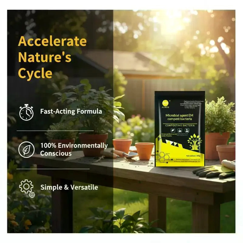 Eco Compost Bacteria – Boost Soil Health & Speed Up Composting Compost Bacteria SPOT