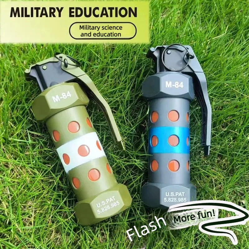 M84 Grenade Dummy Strobe LED Light – Tactical Cosplay Prop Cosplay Prop Light SPOT