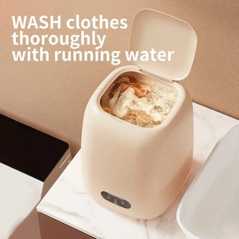 Portable Mini Washing Machine with Spin Dryer 220V – Compact Mini Washing Machine SPOT