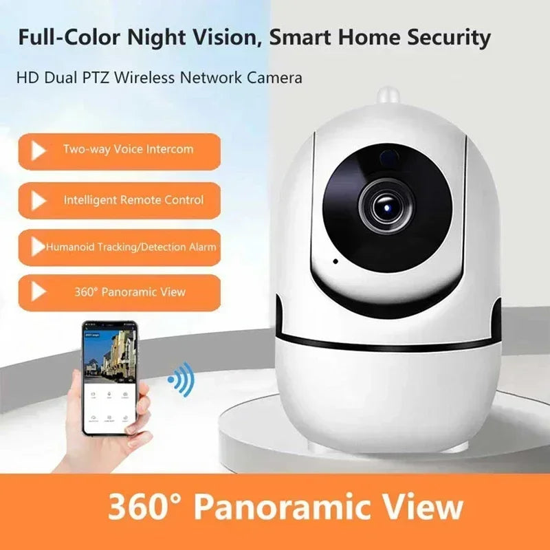 Mini 1080P WiFi IP Camera – Auto Tracking & Night Vision WiFi Security Camera SPOT Default Title