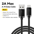 Essager 2A Fast Charging Micro USB Cable | 1M 2M 3M Braided Micro USB Cable SPOT black 3m China Mainland