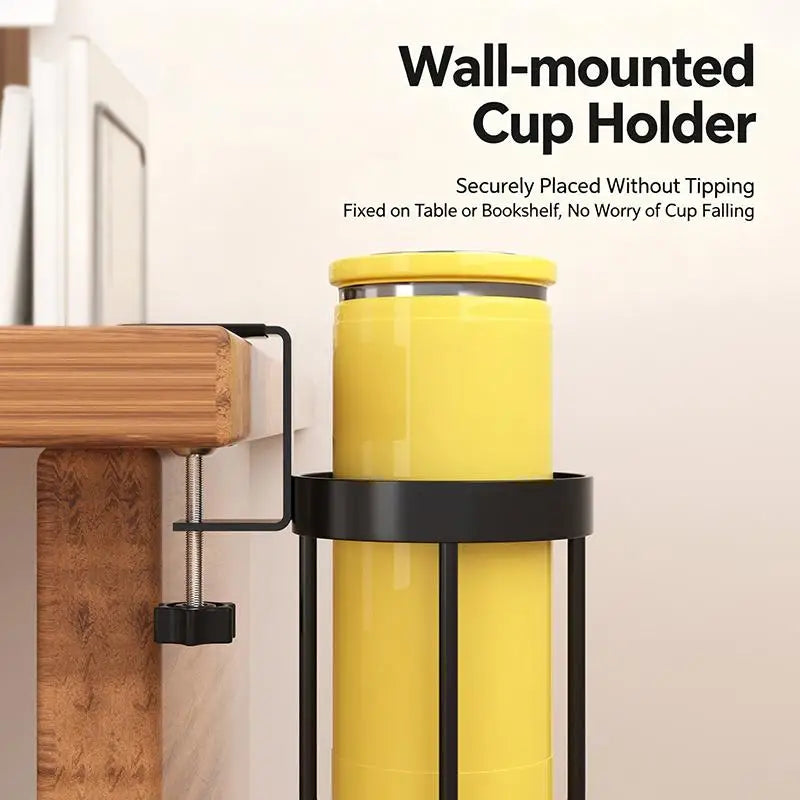 Desktop Cup Holder Clip – Space-Saving Disposable Cup Rack Cup Holder Rack SPOT